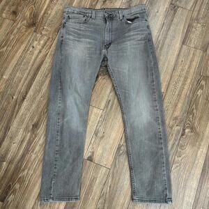 Levi's 510 Men's 36x30 Slim Straight Stretch Gray 5 Pockets Denim Jeans